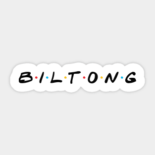 Biltong Friends Sticker